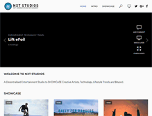 Tablet Screenshot of nxtstudios.org